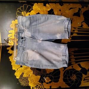 14 Bleached Denim Shorts